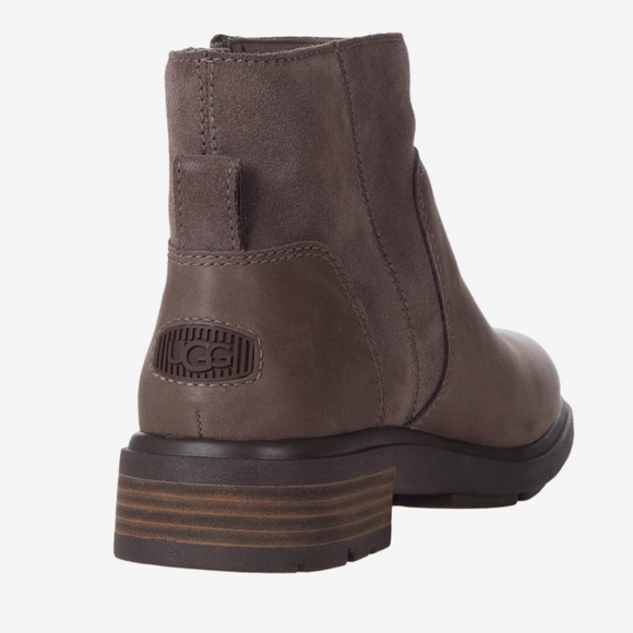 Like NEW UGG Harrison Waterproof Leather Booties 7,5 - Picture 6 of 13